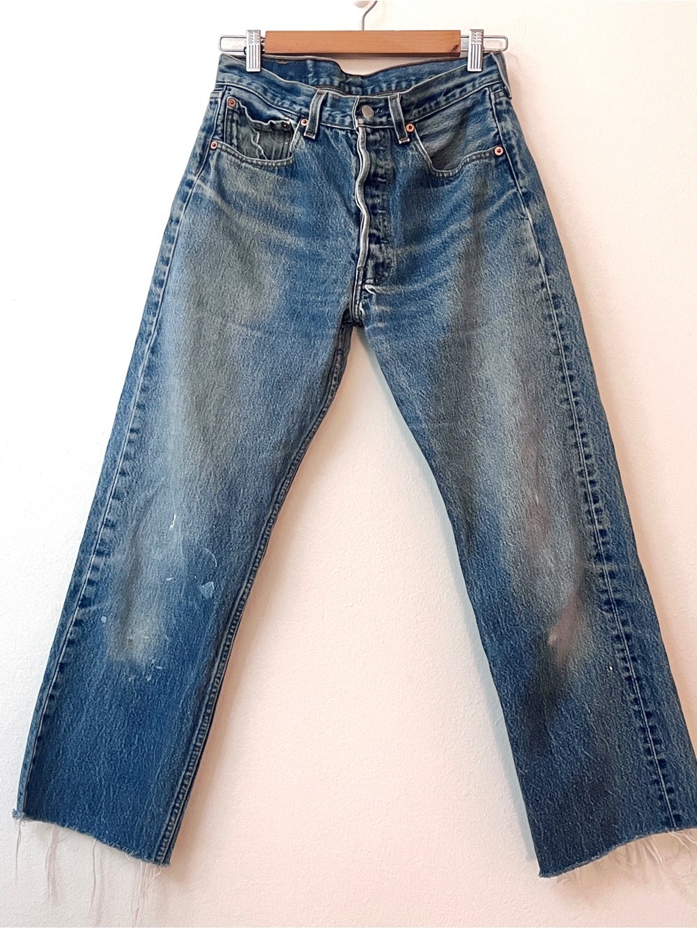 Vintage 90s Levi’s #501s Jeans Baggy Fit Perfect Fade
